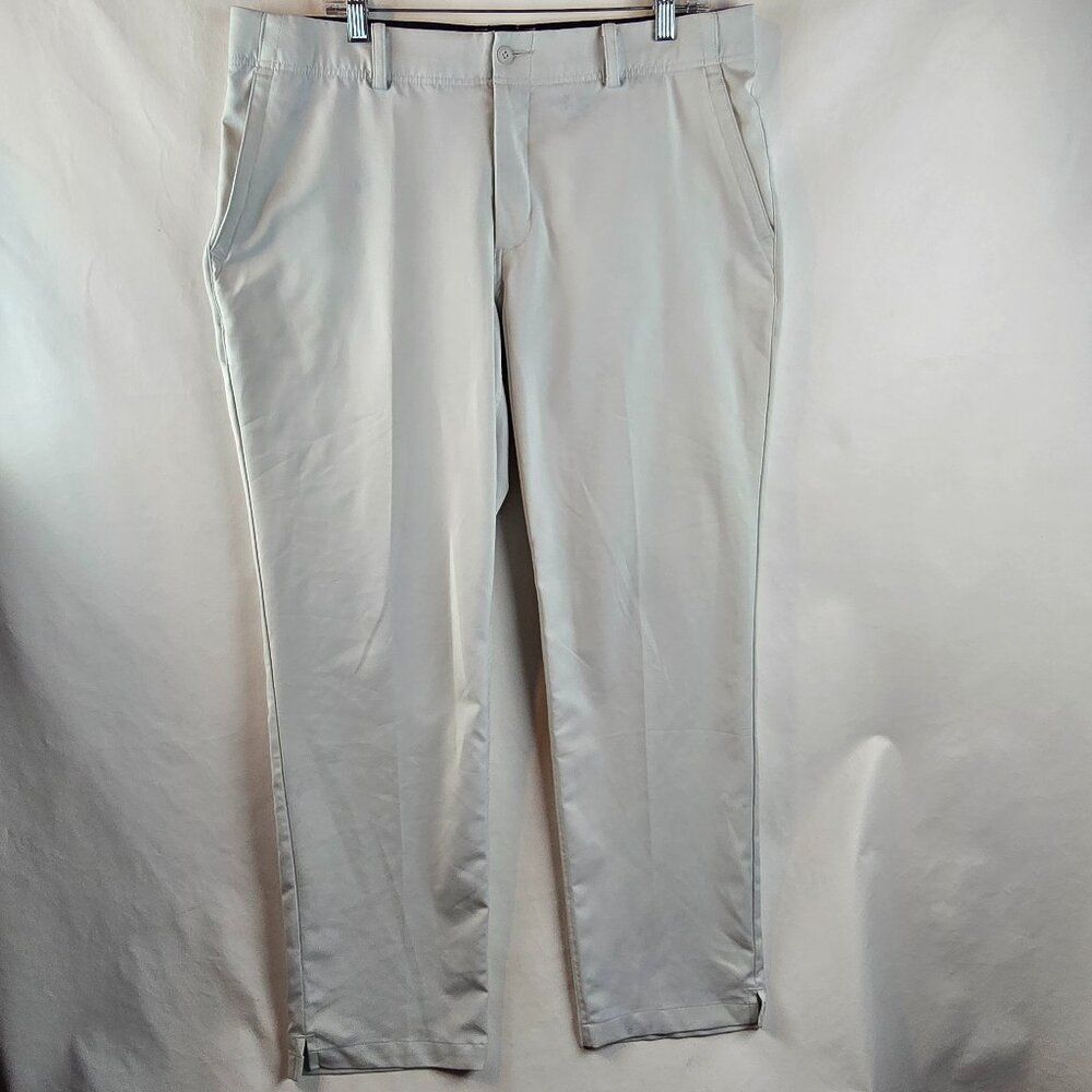 Nike Pants Mens 38x32 Gray Golf Dri-FIT Chino Lightweight Stretch Athletic